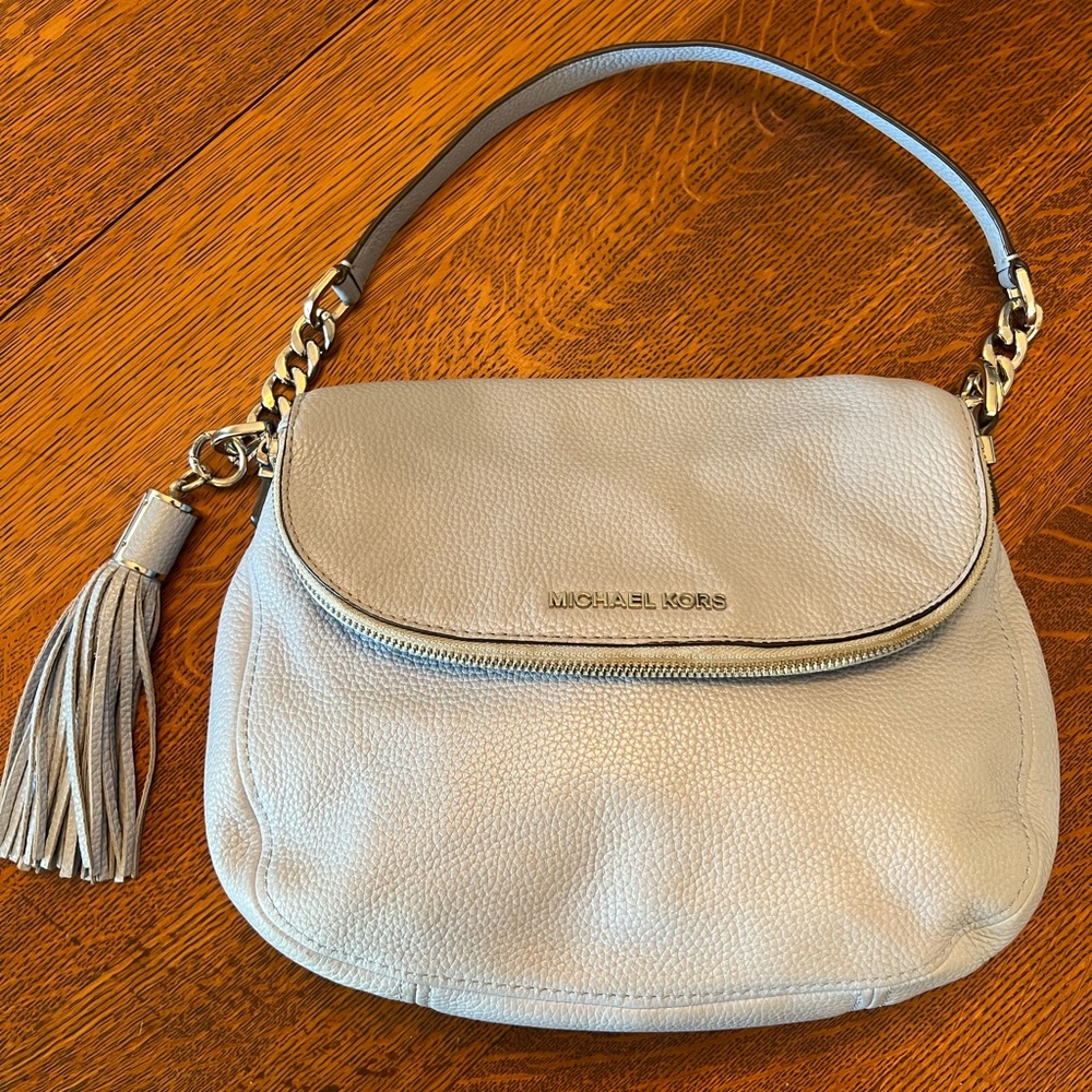Michael Kors light blue purse